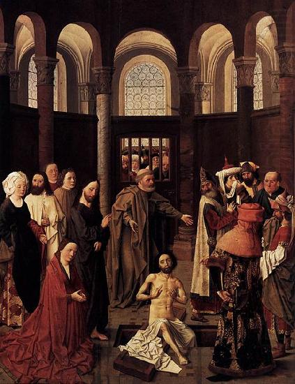 Albert van Ouwater The Raising of Lazarus china oil painting image
